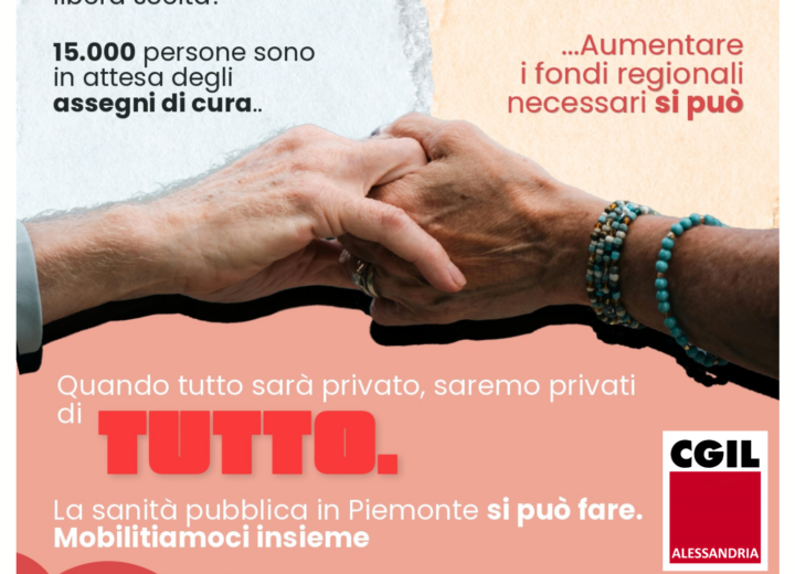 Sanità pubblica, l’assemblea della Cgil si sposta al Teatro Ambra per il maltempo