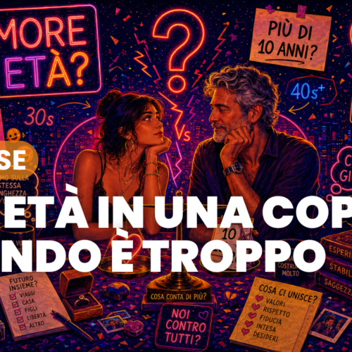 Differenza d’età in una coppia: quando è troppo