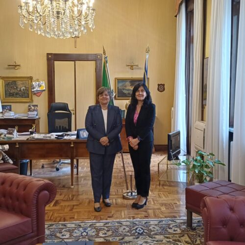 La Presidente del Tribunale di Pavia in visita dal Prefetto