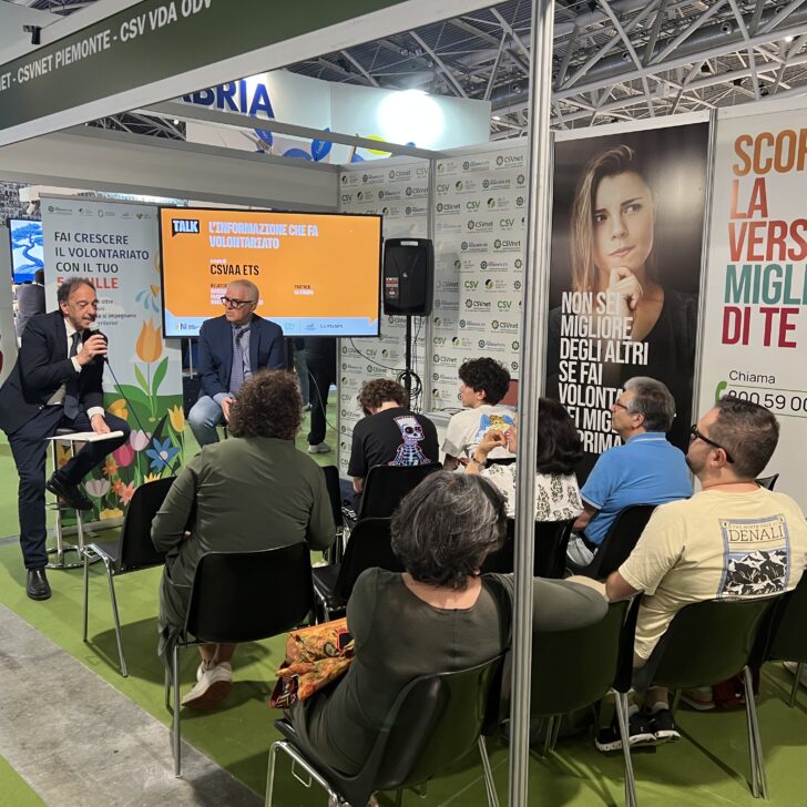Anche il Csvaa al Salone del Libro con “Le parole del volontariato”