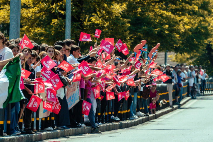 Il Giro ad Alessandria: oltre 80 scatti per rivivere una giornata in rosa