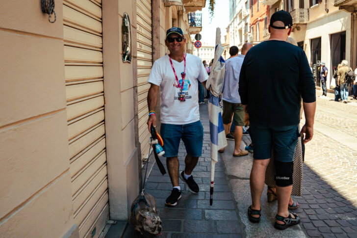 Il Giro d’Italia colora di rosa Voghera: le foto di Vasco Pastorino