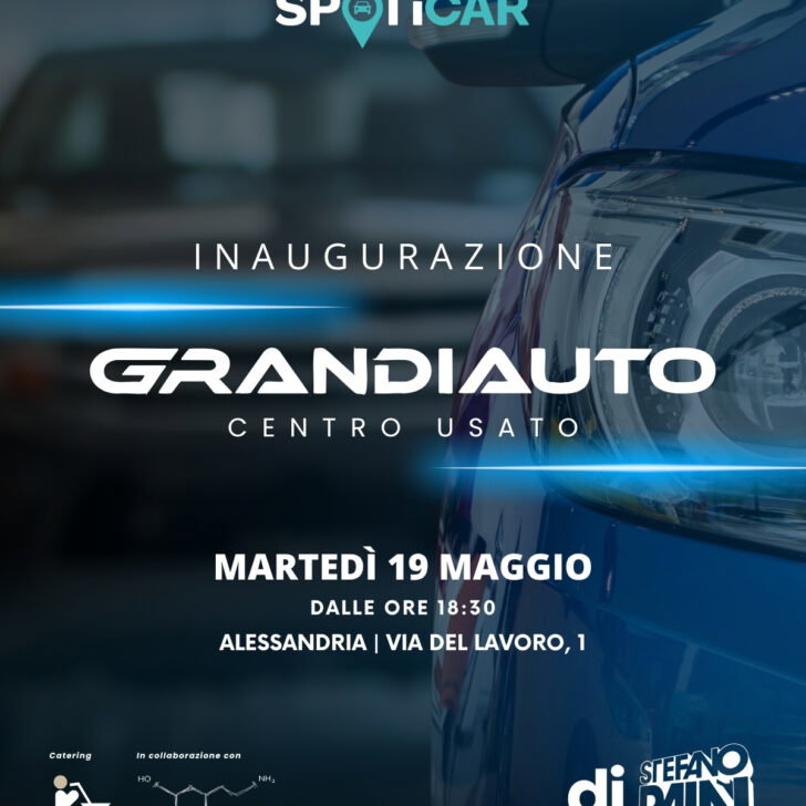 Grandiauto apre il nuovo Centro Usato ad Alessandria. Inaugurazione con musica e sapori d’eccellenza in zona D3