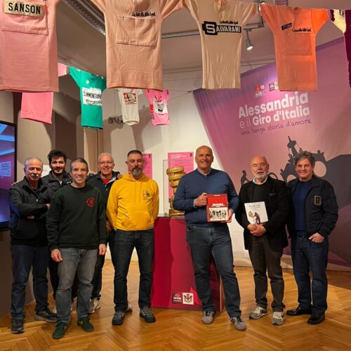 Al Museo Acdb di Alessandria visita di una delegazione del Museo intitolato a Gino Bartali