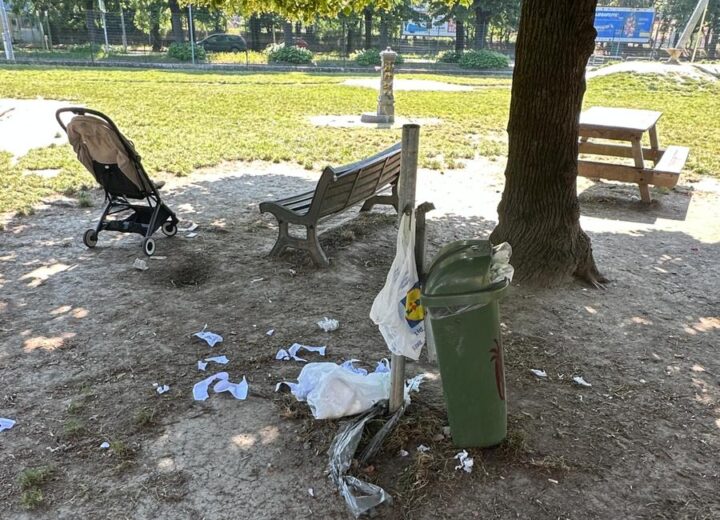Parco Anna Maria De Bray, la delusione di una mamma: “Uno scempio”