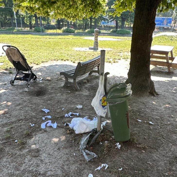 Parco Anna Maria De Bray, la delusione di una mamma: “Uno scempio”