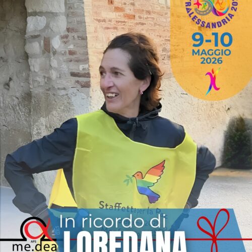 Alla StrAlessandria un fiocco rosso per ricordare Loredana e continuare a correre insieme a lei