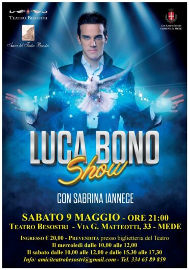 Al Teatro Besostri di Mede arriva il “Luca Bono Show”: sabato 9 maggio magia e stupore con il talento internazionale