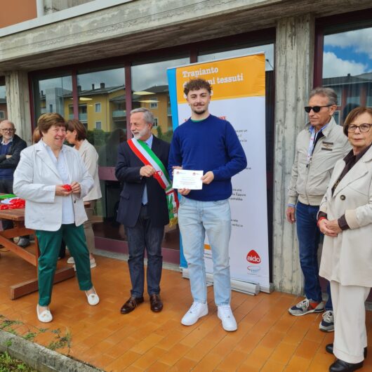 Aido celebra a Novi i 39 studenti Ambasciatori del Dono