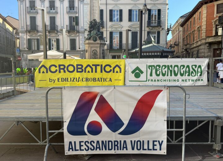 Palacima pronto a tifare Alessandria Volley. Sabato la partita e la festa per i 10 anni in Piazzetta