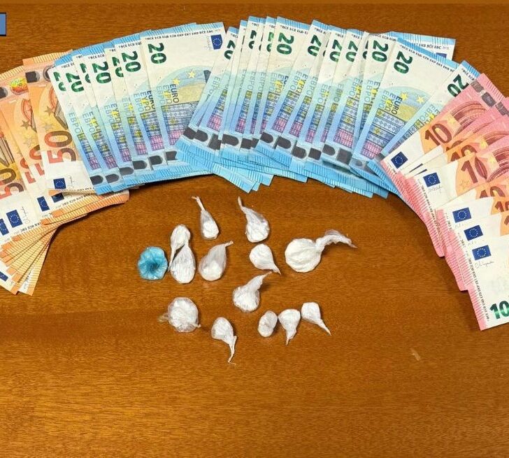 L’inseguimento e poi l’arresto: ventenne sorpreso con 10 grammi di cocaina