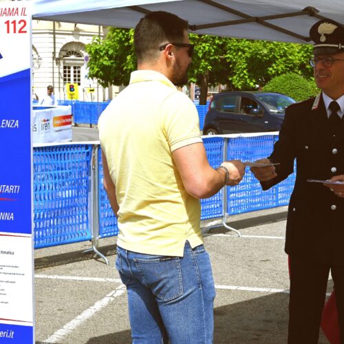 I Carabinieri alla StraCasale per promuovere legalità e contrasto alla violenza di genere