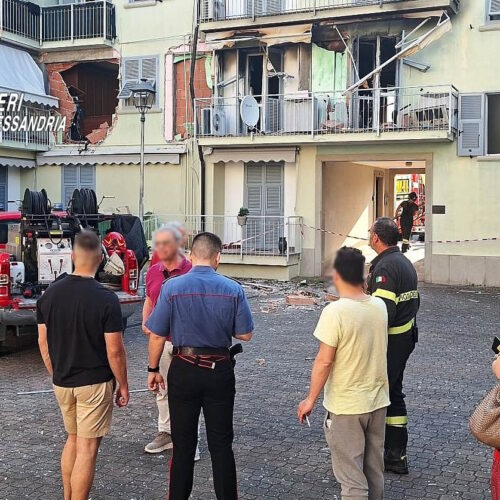 Esplosione in un appartamento a Vignole Borbera. Grave un uomo di 50 anni