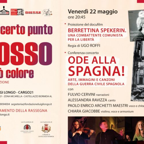 “Ode alla Spagna”: a Castellazzo Bormida immagini e canzoni sulla Guerra civile spagnola