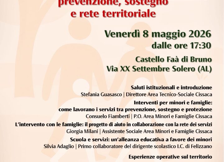 Il lavoro dei servizi per minori e famiglie nella comunità locale