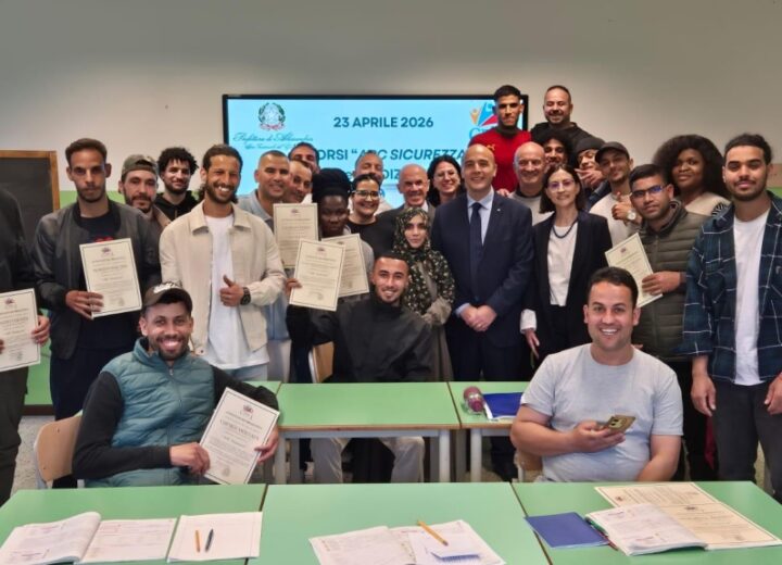Sicurezza sul lavoro e lingua italiana: concluso ad Alessandria il progetto per lavoratori stranieri