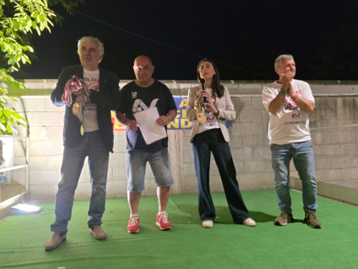 La festa promozione dell’Acrobatica Alessandria. Coach Napolitano: “Una stagione splendida”