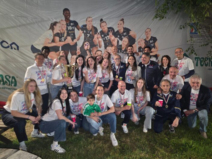 La festa promozione dell’Acrobatica Alessandria. Coach Napolitano: “Una stagione splendida”