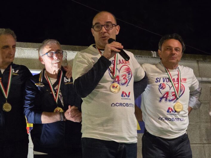 La festa promozione dell’Acrobatica Alessandria. Coach Napolitano: “Una stagione splendida”