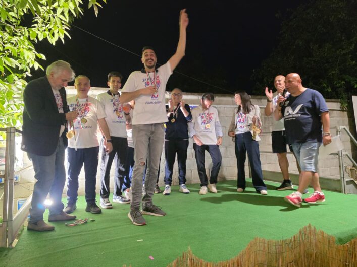 La festa promozione dell’Acrobatica Alessandria. Coach Napolitano: “Una stagione splendida”