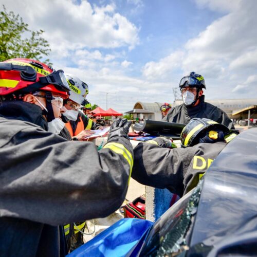 Soccorso stradale e nuove tecnologie per le emergenze. I Vigili del Fuoco di Alessandria all’Italian Rescue Training
