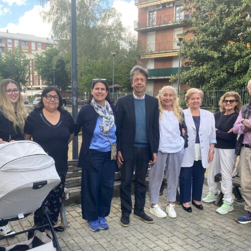 Nuovi alberi in un’area verde di via De Gasperi grazie ad alcuni residenti: l’assessore Ivaldi ringrazia