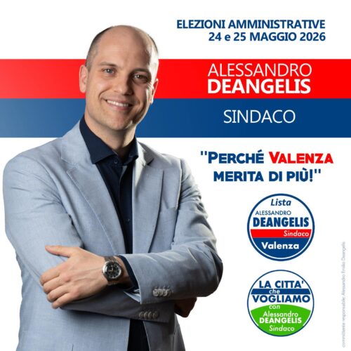 Elezioni Valenza: per Deangelis aperitivo elettorale in via del Castagnone e incontro dei cittadini a Monte