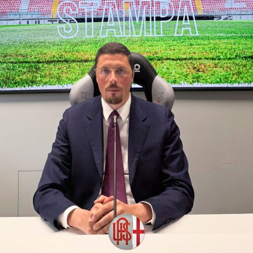 Grigi: il presidente Barani annuncia Marco Sesia come nuovo mister. “E su Merlo ridirei le stesse parole”
