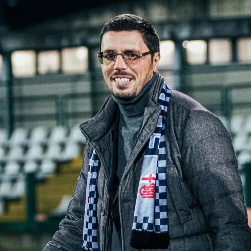 Grigi: il presidente Barani annuncia Marco Sesia come nuovo mister. “E su Merlo ridirei le stesse parole”
