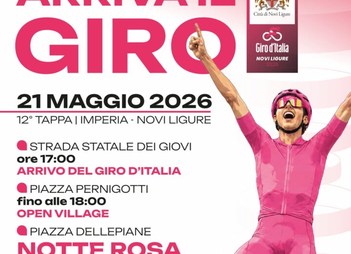 Novi pronta per il Giro: giovedì 21 maggio giornata tutta rosa
