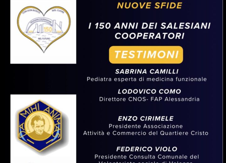 Sabato 9 maggio la festa per i 150 anni dei Salesiani Cooperatori