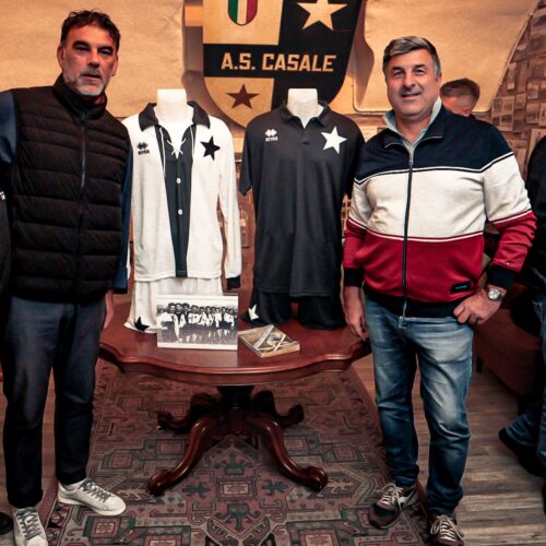 Il Casale calcio congeda il mister Bellingeri e il direttore sportivo Aceto