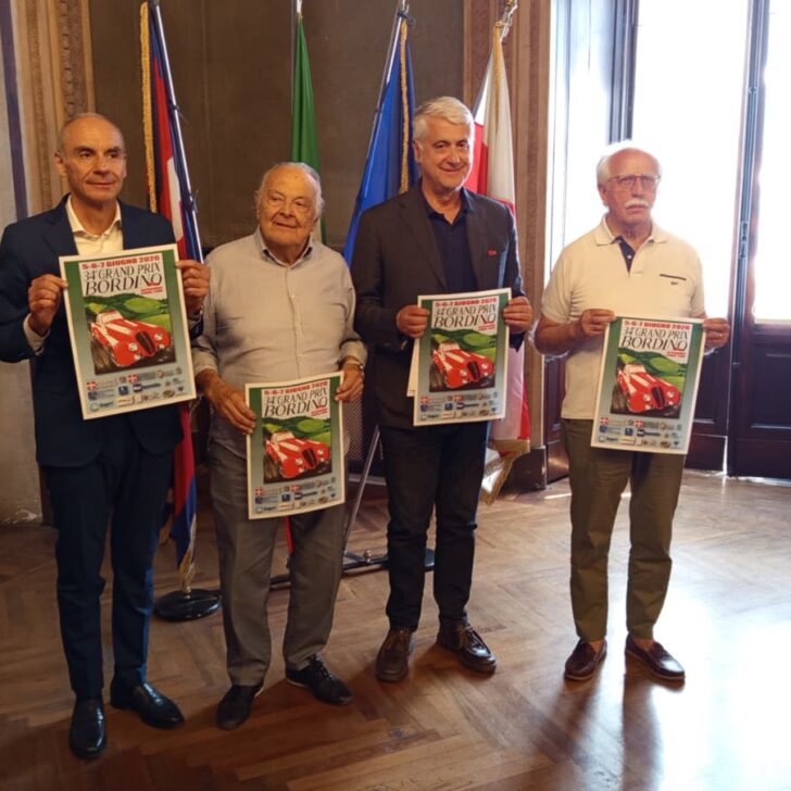 Torna il Grand Prix Bordino: dal 5 al 7 giugno auto storiche da Alessandria alle Cinque Terre