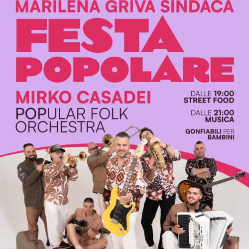 Elezioni Valenza: la candidata Marilena Griva chiude la campagna elettorale con la musica di Mirko Casadei