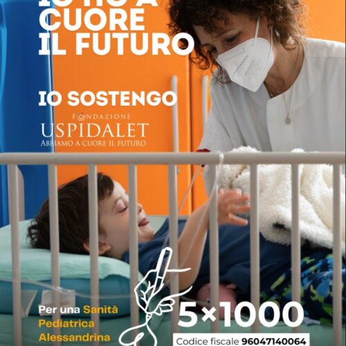 Il 5×1000 alla Fondazione Uspidalet: “Un gesto grande per i più piccoli”