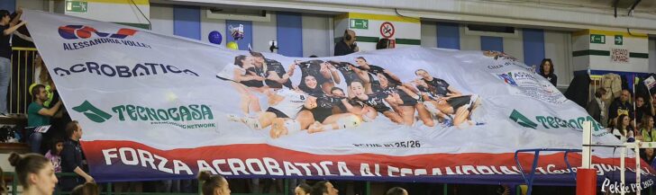 Palacima pronto a tifare Alessandria Volley. Sabato la partita e la festa per i 10 anni in Piazzetta
