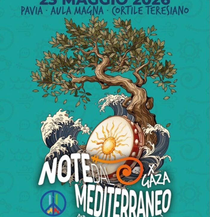 “Note dal Mediterraneo per Gaza”, a Pavia una giornata di musica e solidarietà per le vittime della crisi umanitaria
