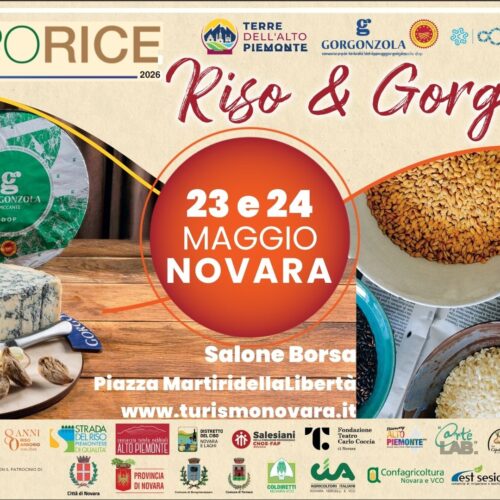 ExpoRice torna a Novara: due giorni tra riso, gorgonzola, showcooking e degustazioni