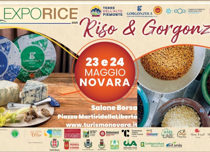 ExpoRice torna a Novara: due giorni tra riso, gorgonzola, showcooking e degustazioni