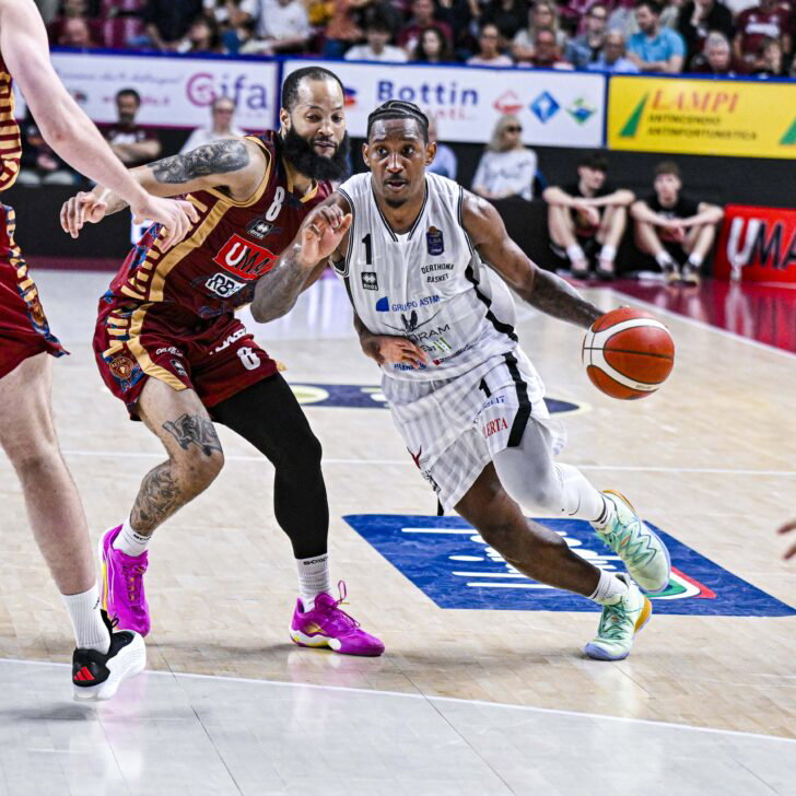 Bertram Derthona corsara contro Reyer Venezia: ai playoff i leoni affronteranno proprio i lagunari