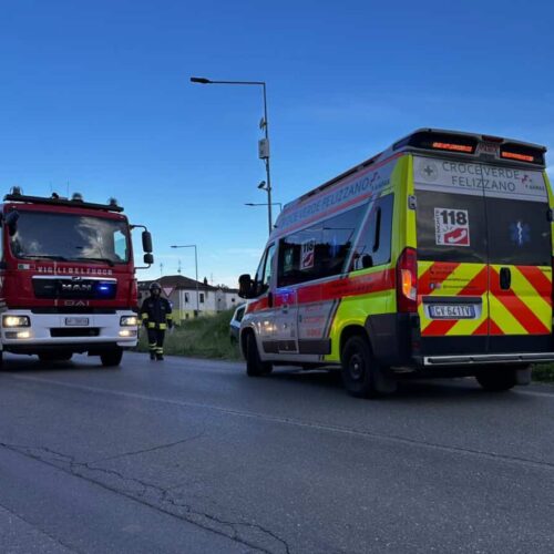 Auto fuori strada a Quargnento: due feriti lievi