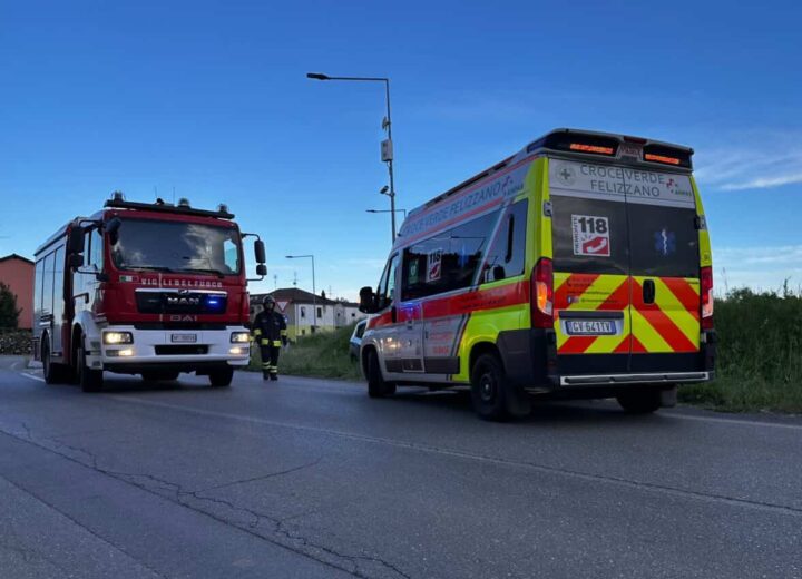 Auto fuori strada a Quargnento: due feriti lievi