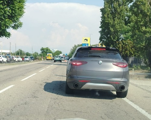 Incidente sulla strada statale a Spinetta Marengo: tre auto coinvolte