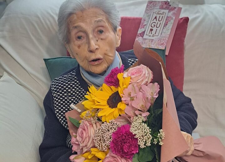 L’alessandrina Mirella Pia festeggia i 100 anni