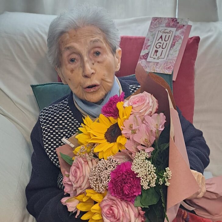 L’alessandrina Mirella Pia festeggia i 100 anni