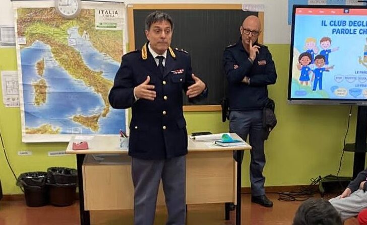 “Non ferire con le parole”: la Polizia incontra i bambini della scuola Ferrero di Alessandria