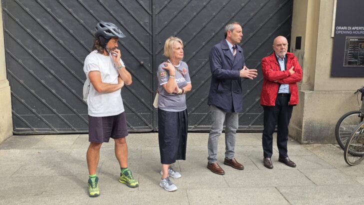 Quando il Grigio incontra il Rosa: ad Alessandria una pedalata dal Museo Borsalino al Moccagatta