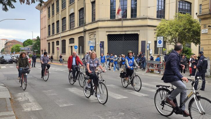 Quando il Grigio incontra il Rosa: ad Alessandria una pedalata dal Museo Borsalino al Moccagatta