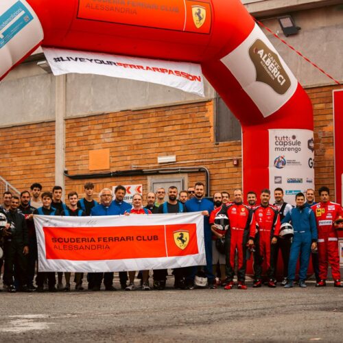 Scuderia Ferrari Club Alessandria: al via il campionato go kart dei soci alla Pista Kart Bosco