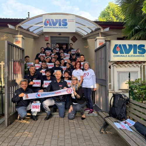 Scuola di Polizia: gli allievi agenti del 233° protagonisti della Maratona del Donatore e alla StrAlessandria